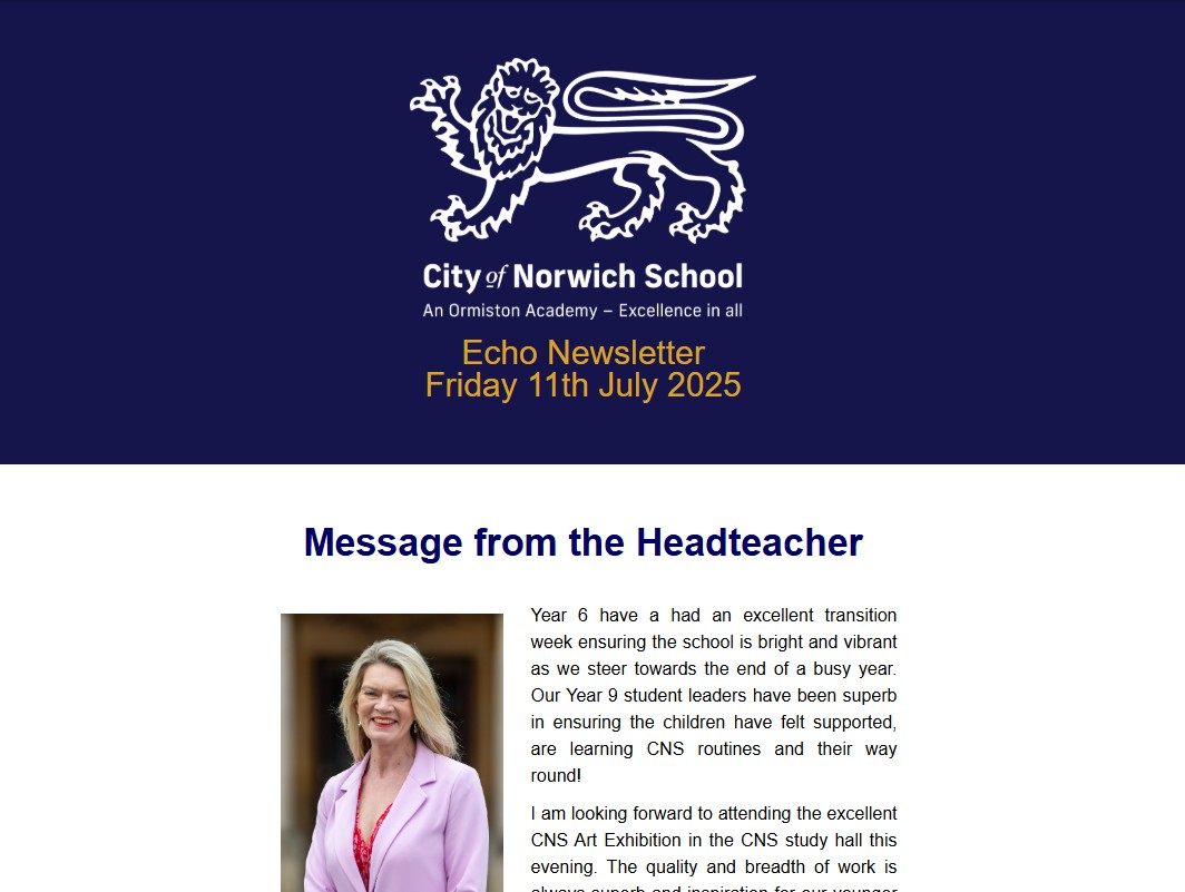 Echo Newsletter, Friday 11th July 2025