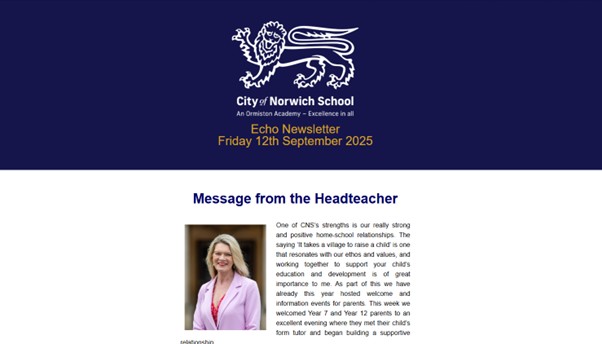Echo Newsletter, Friday 12th September 2025