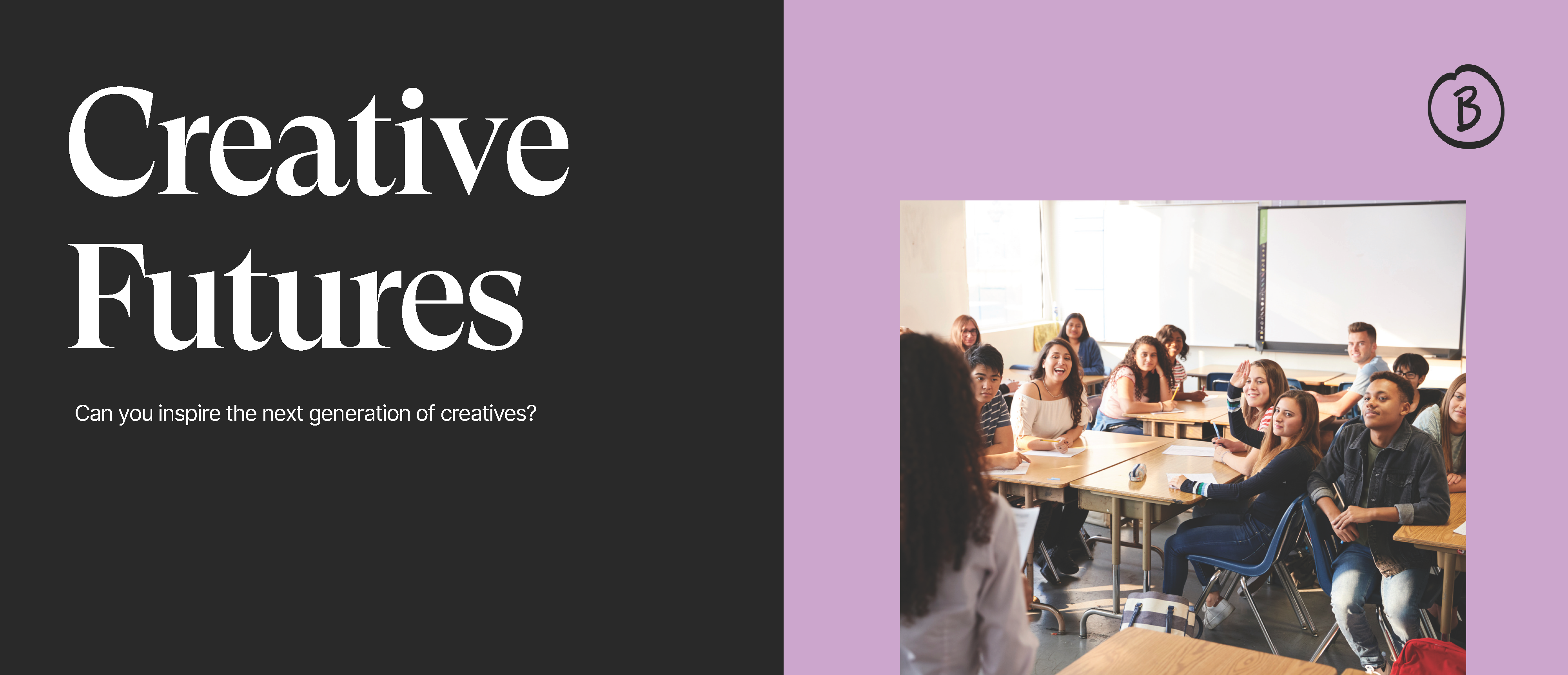 Creative Futures 2026 - can you help inspire the next generation?