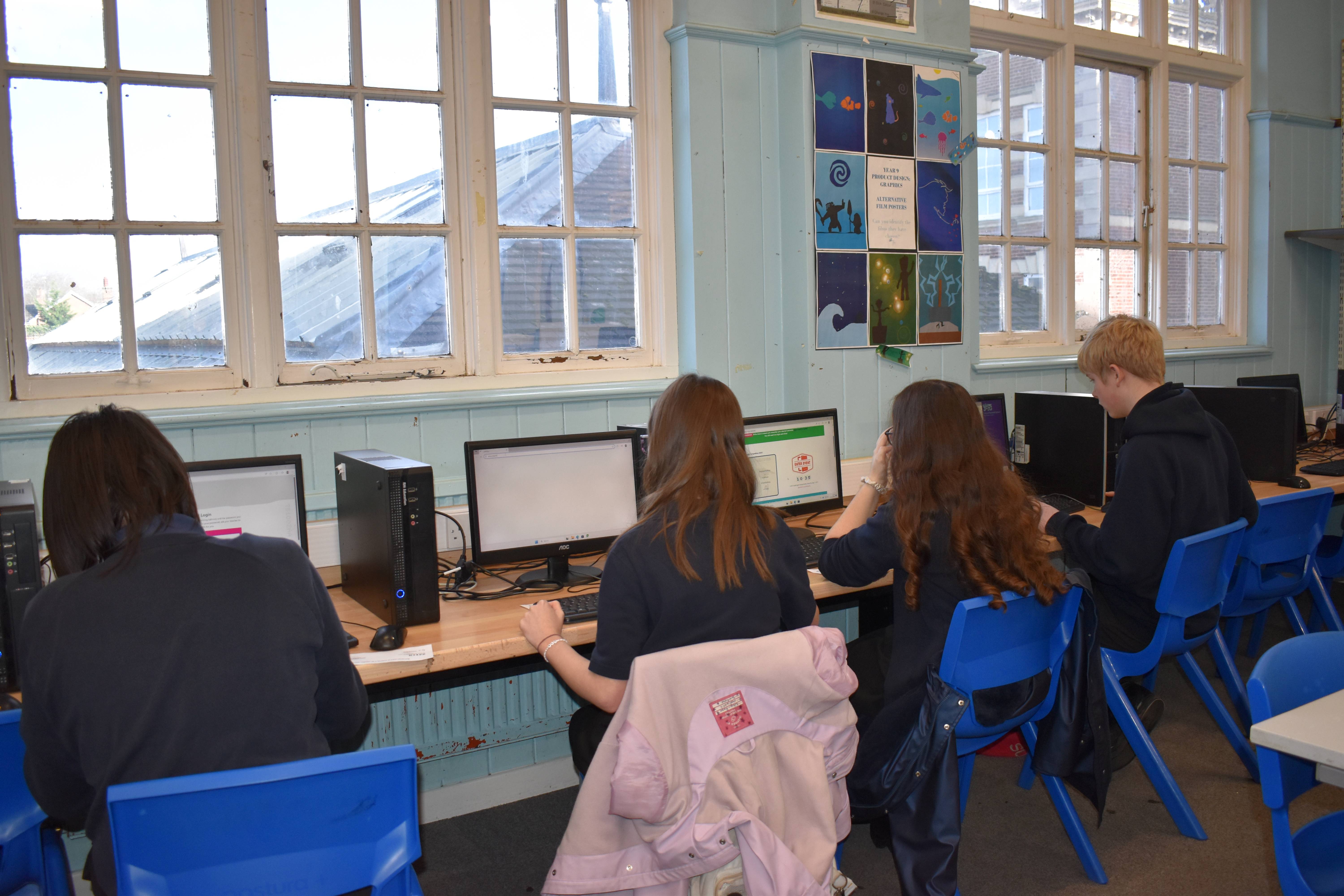 Year 9 Students take part in GCHQ National Language Competition