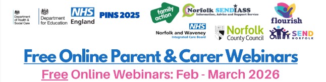 Partnerships for Inclusion of Neurodiversity in Schools - free webinars